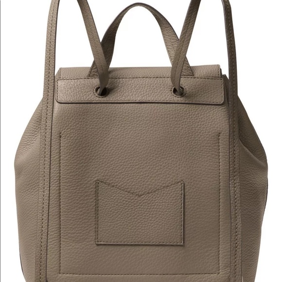 Michael Kors Junie Flap Leather Mushroom Gold main image 7